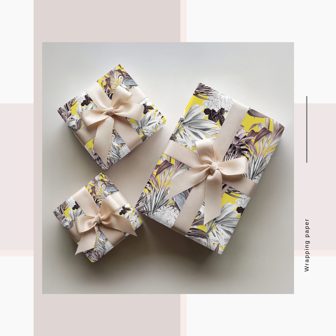 Wrapping Paper Botanical/Tropical  Prints