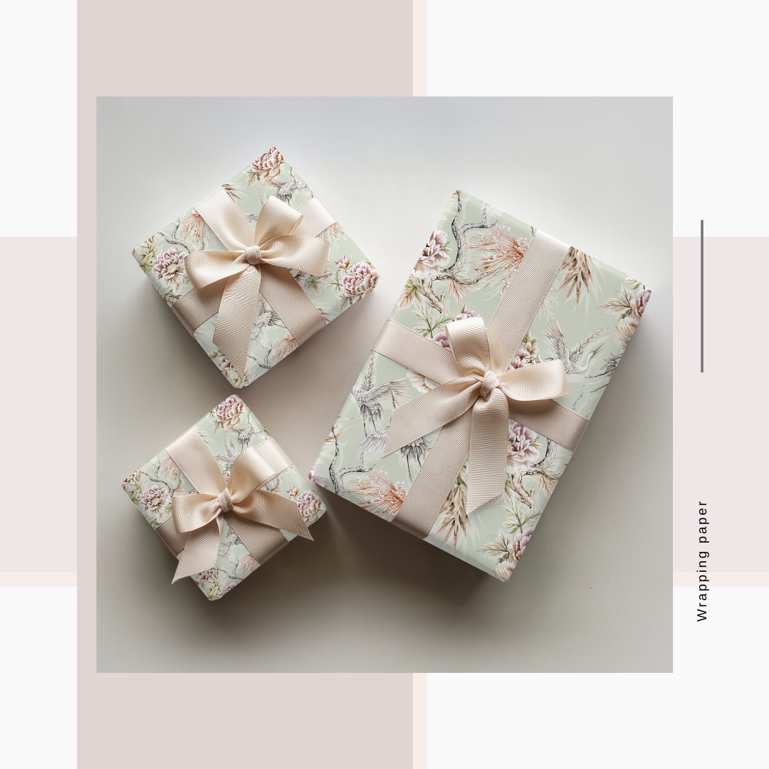 Wrapping Paper Botanical/Tropical  Prints