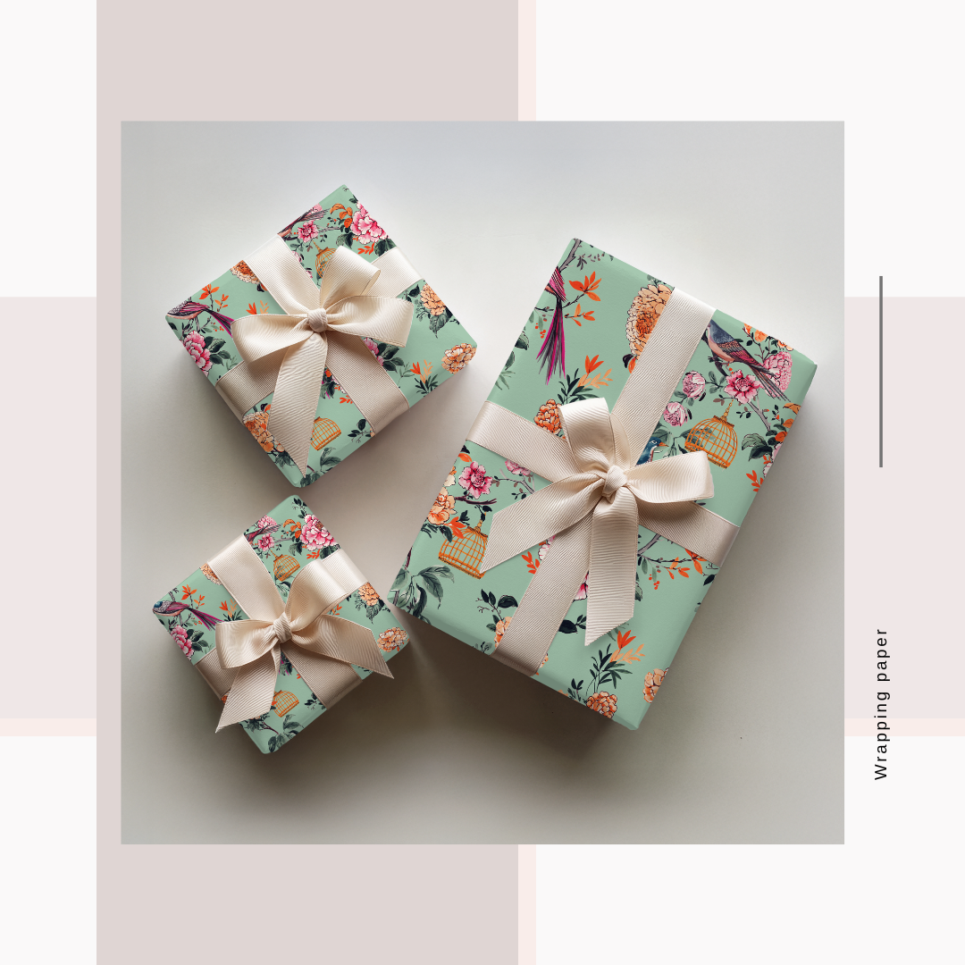 Wrapping Paper Botanical/Tropical  Prints