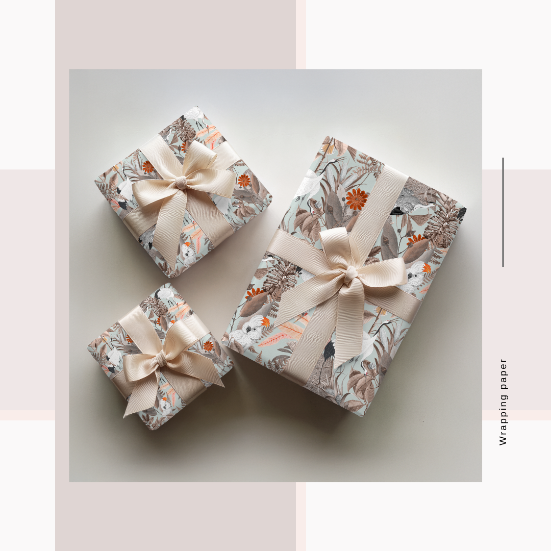 Wrapping Paper Botanical/Tropical  Prints