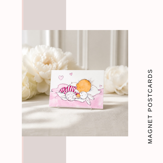 Magnet Postcards Baby Shower