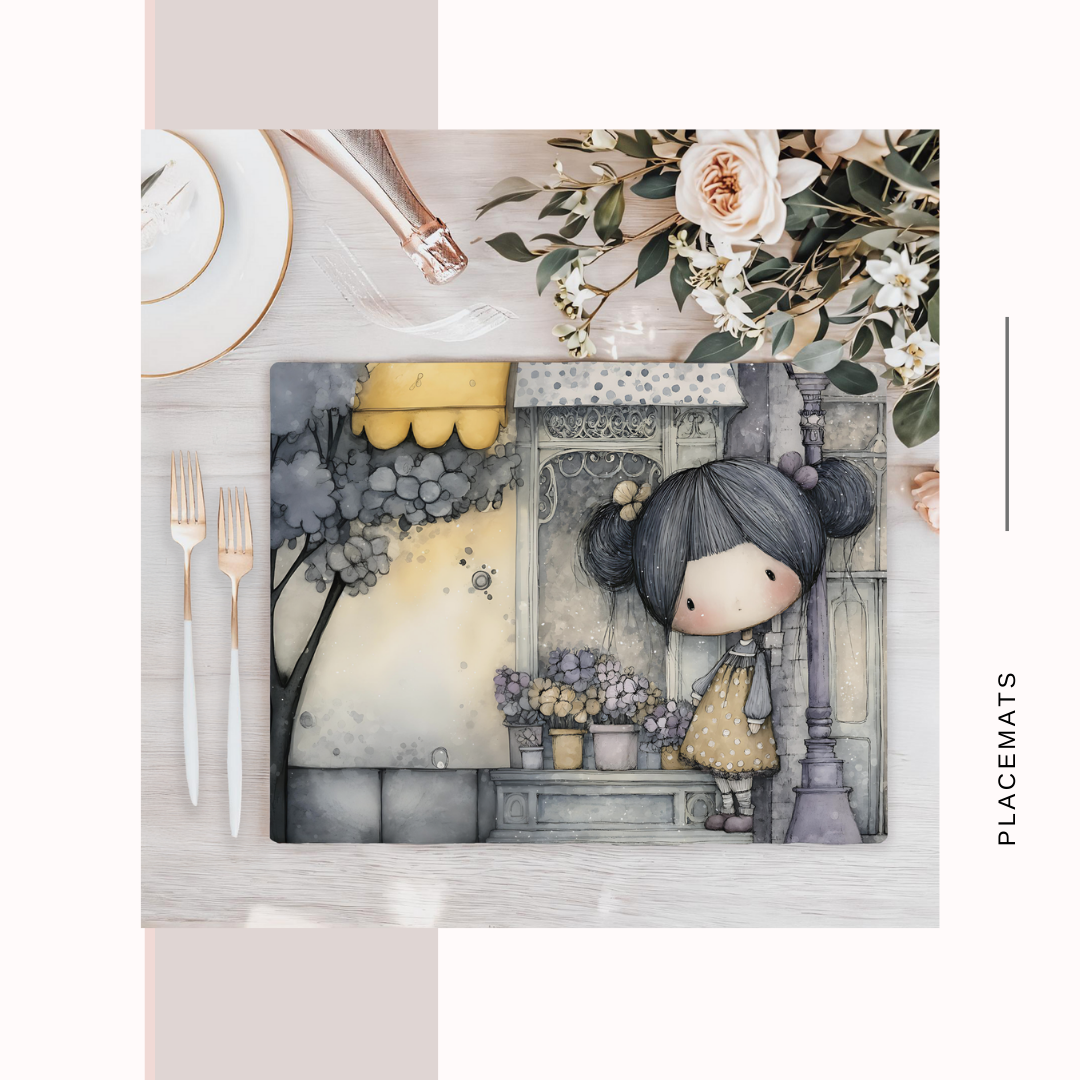 Wooden Placemats – (Set of 6) Paris