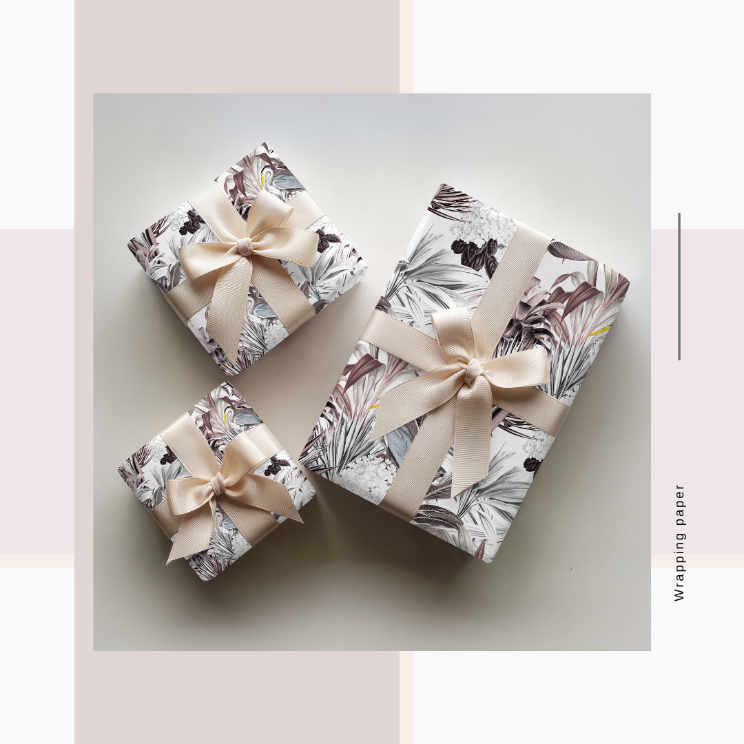 Wrapping Paper Botanical/Tropical  Prints