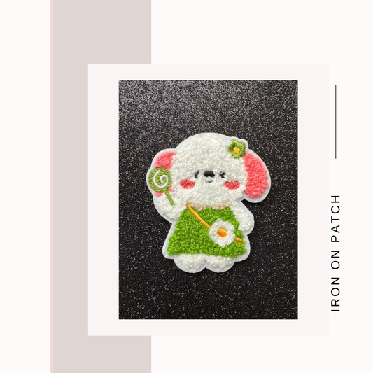 Kitty Iron on Patches