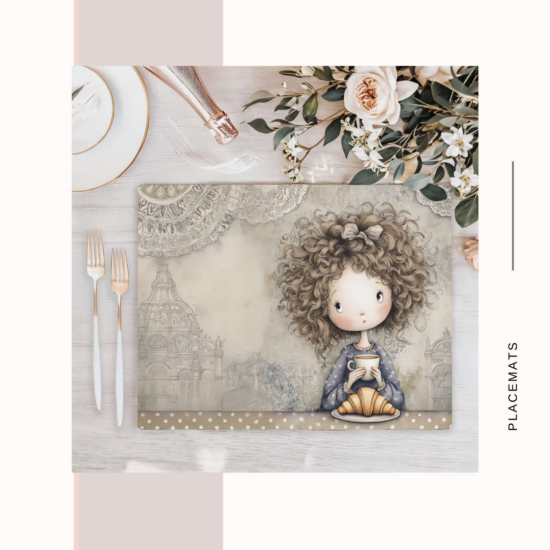 Wooden Placemats – (Set of 6) Paris