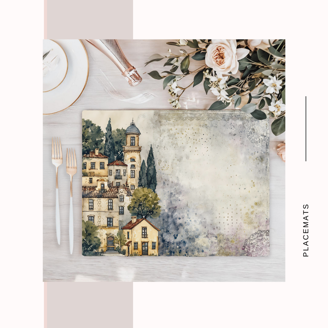 Wooden Placemats – (Set of 6) Paris