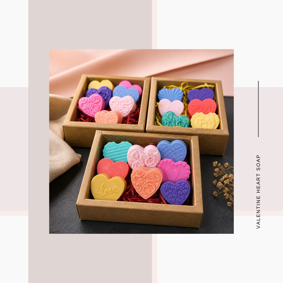 Heart Soap Favours