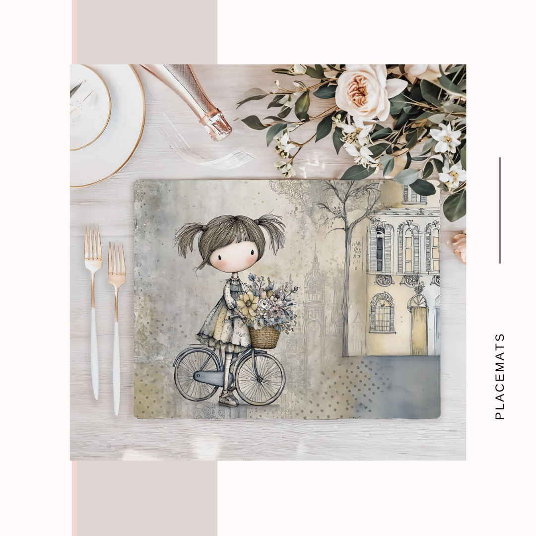 Wooden Placemats – (Set of 6) Paris