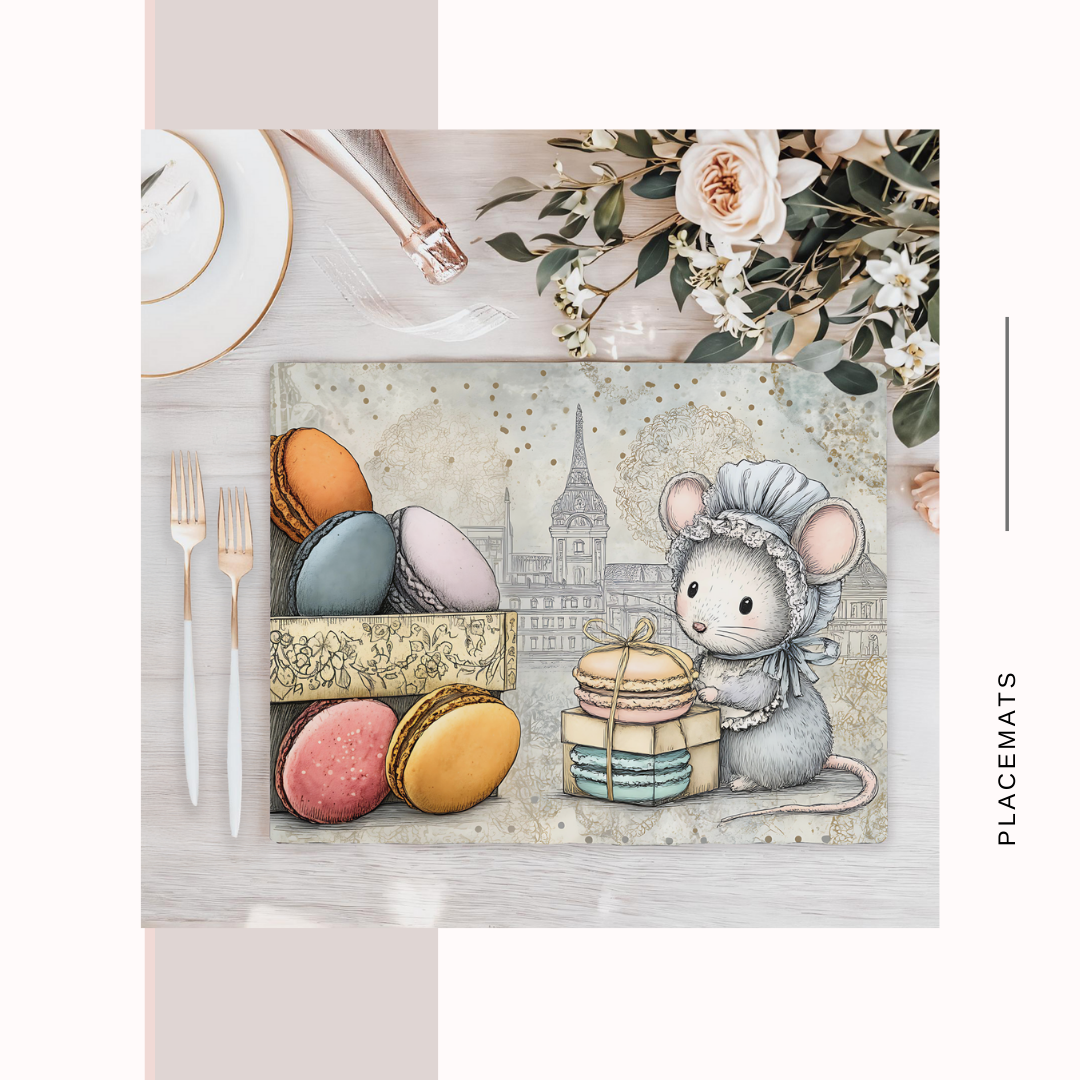Wooden Placemats – (Set of 6) Paris