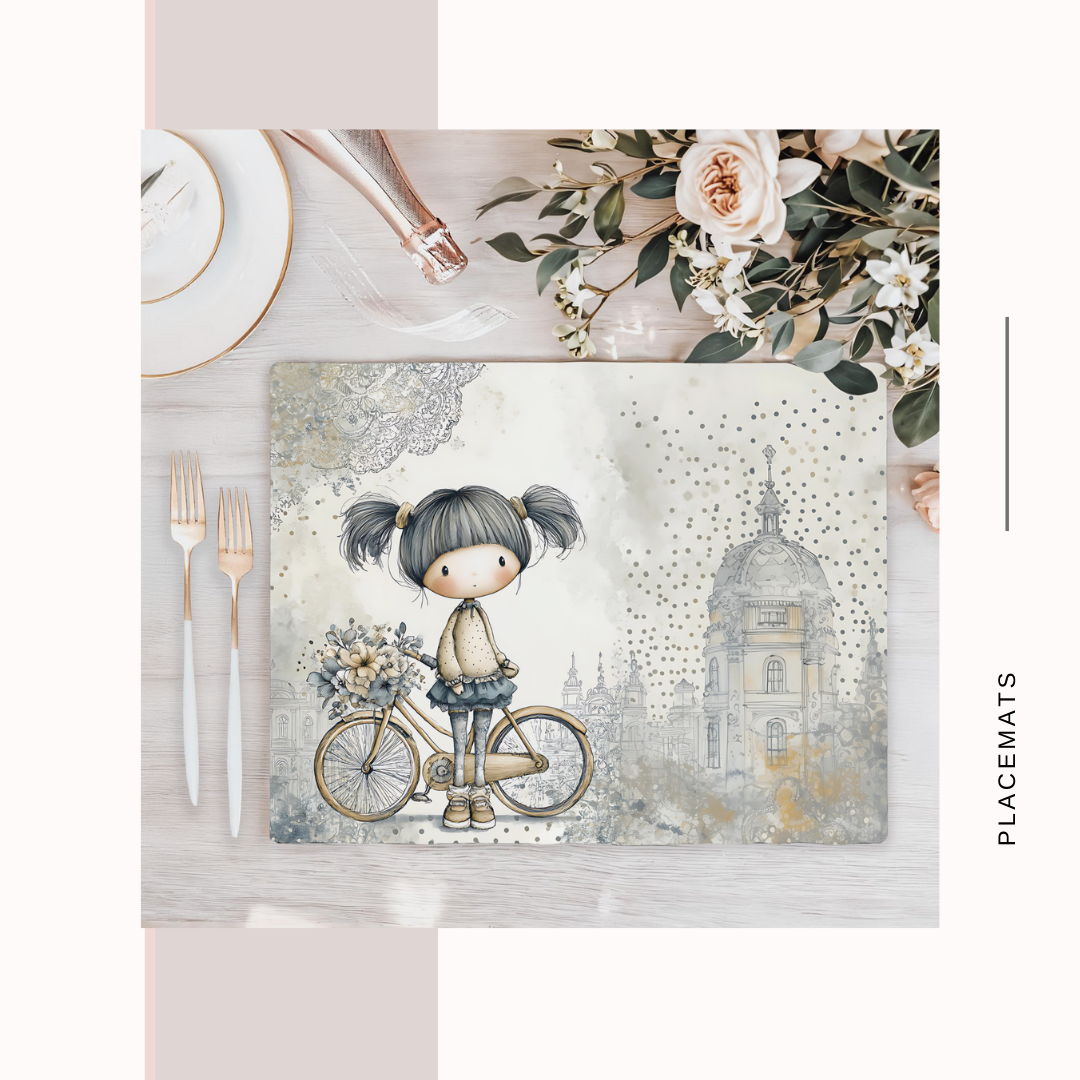 Wooden Placemats – (Set of 6) Paris