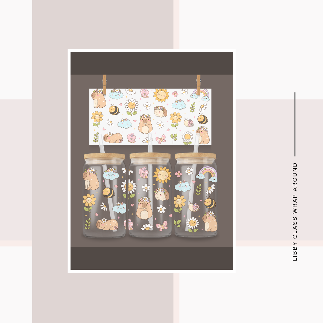 Libby Glass Wrap Around Artwork