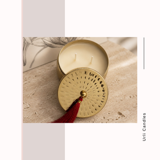 Gold Urli Candles