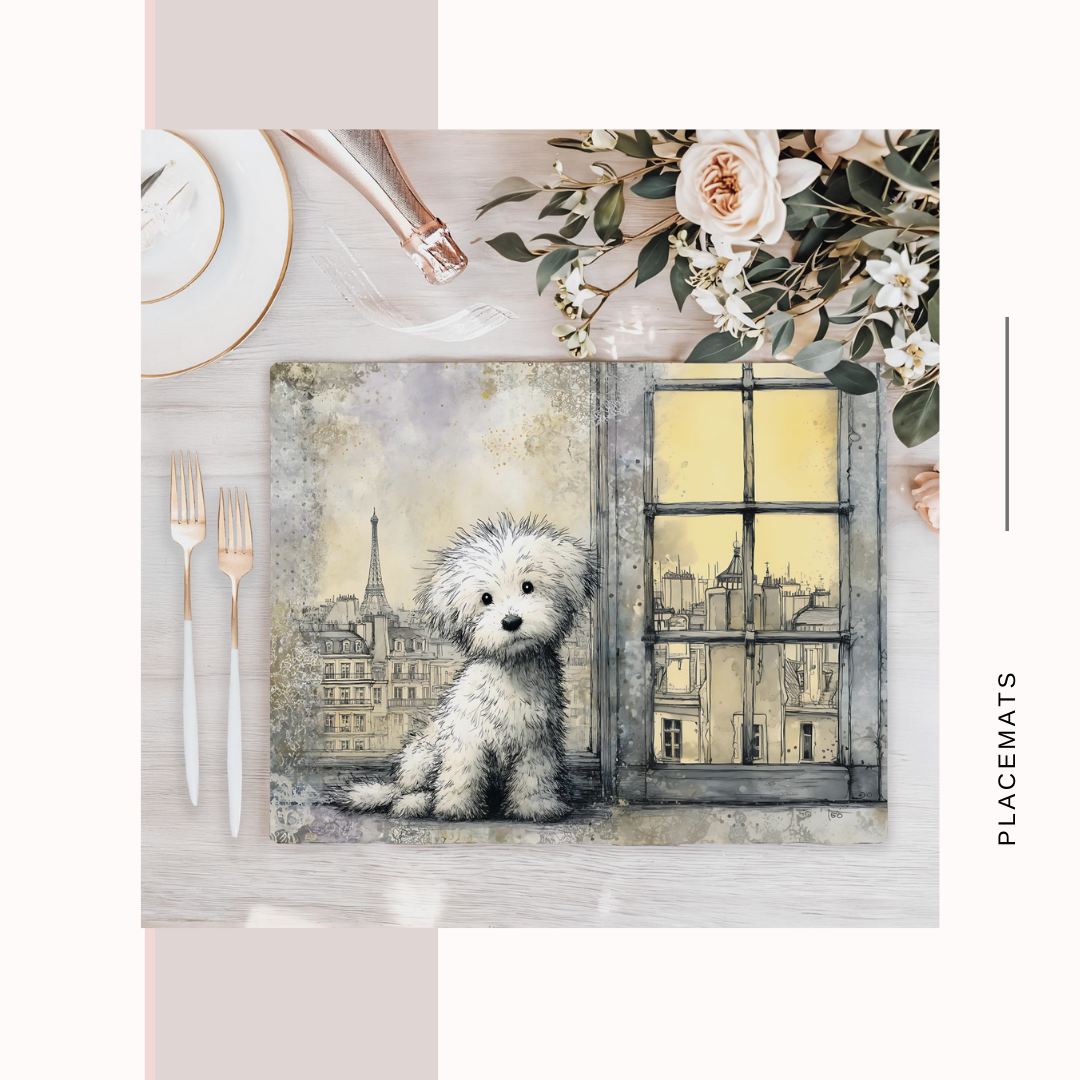 Wooden Placemats – (Set of 6) Paris