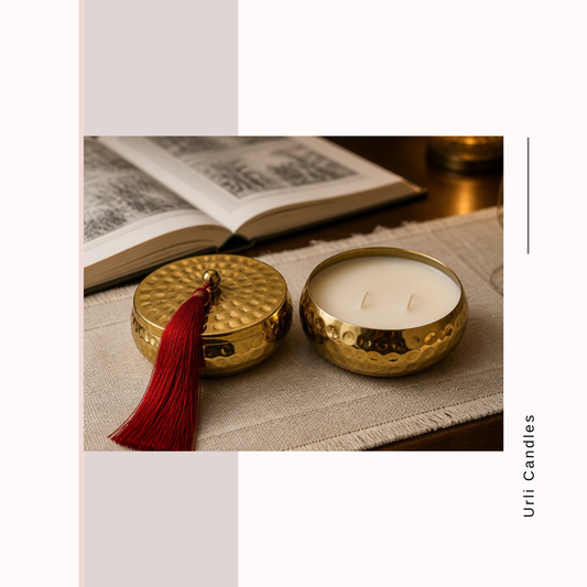 Gold Urli Candles