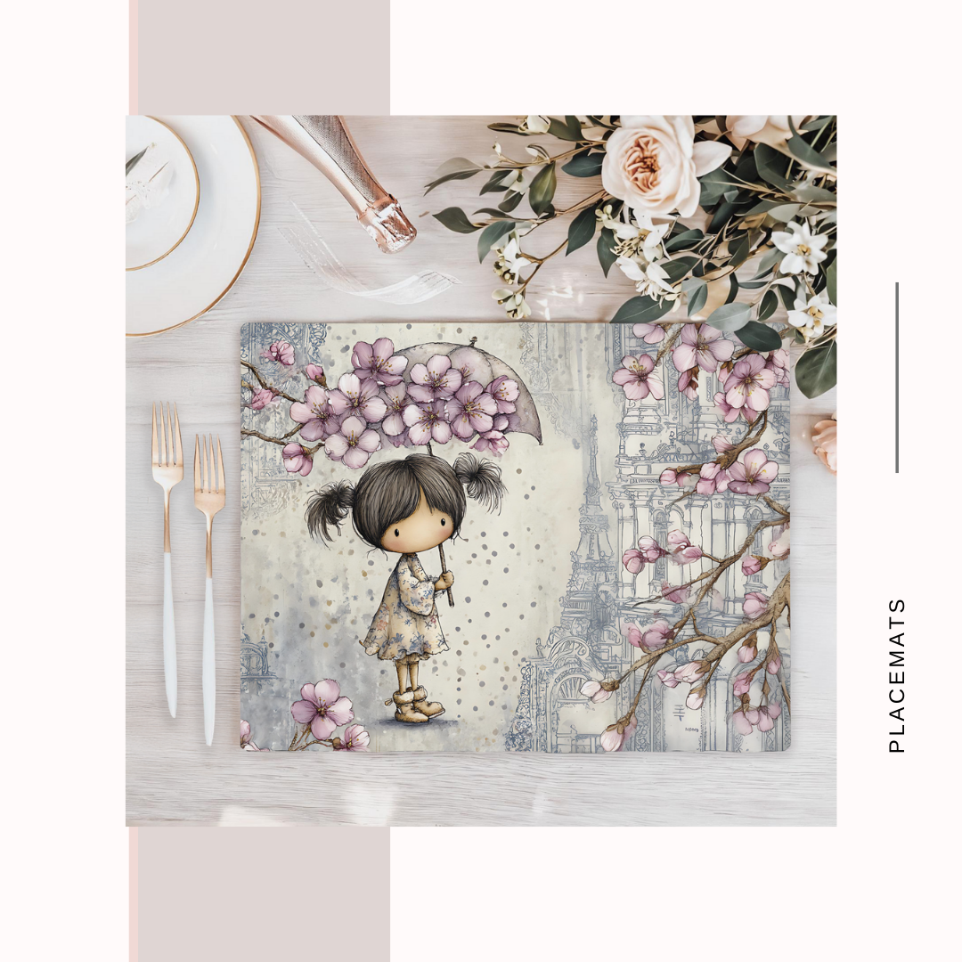 Wooden Placemats – (Set of 6) Paris