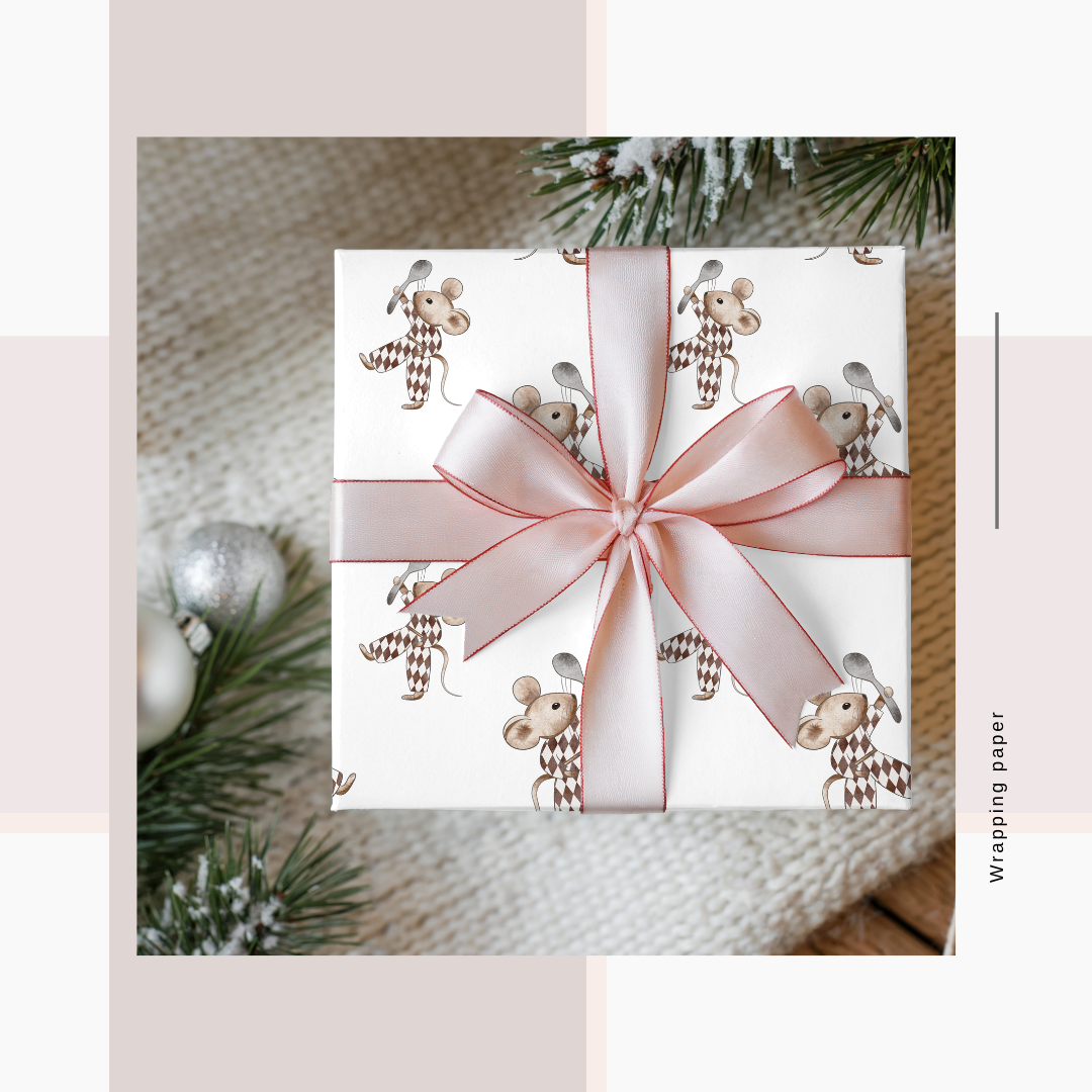 Wrapping Paper Nursery Print