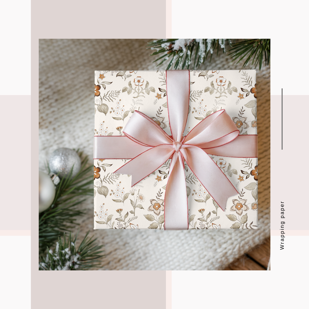 Wrapping Paper Nursery Print
