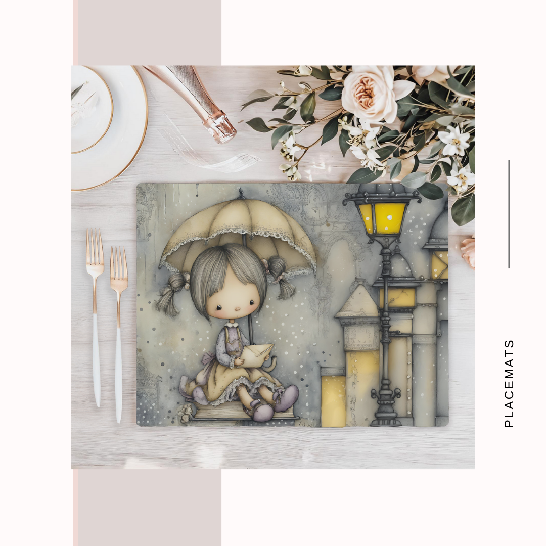 Wooden Placemats – (Set of 6) Paris