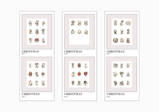 Sticker Sheets Christmas