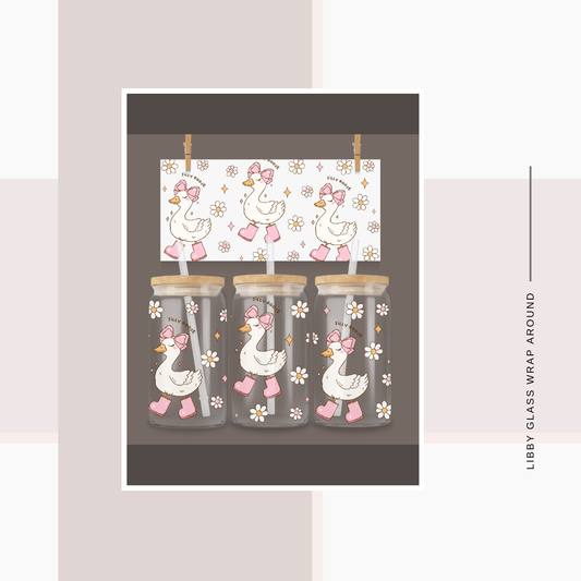 Libby Glass Wrap Around Artwork