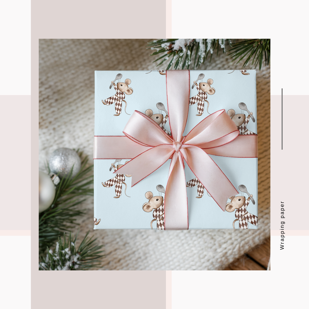 Wrapping Paper Nursery Print