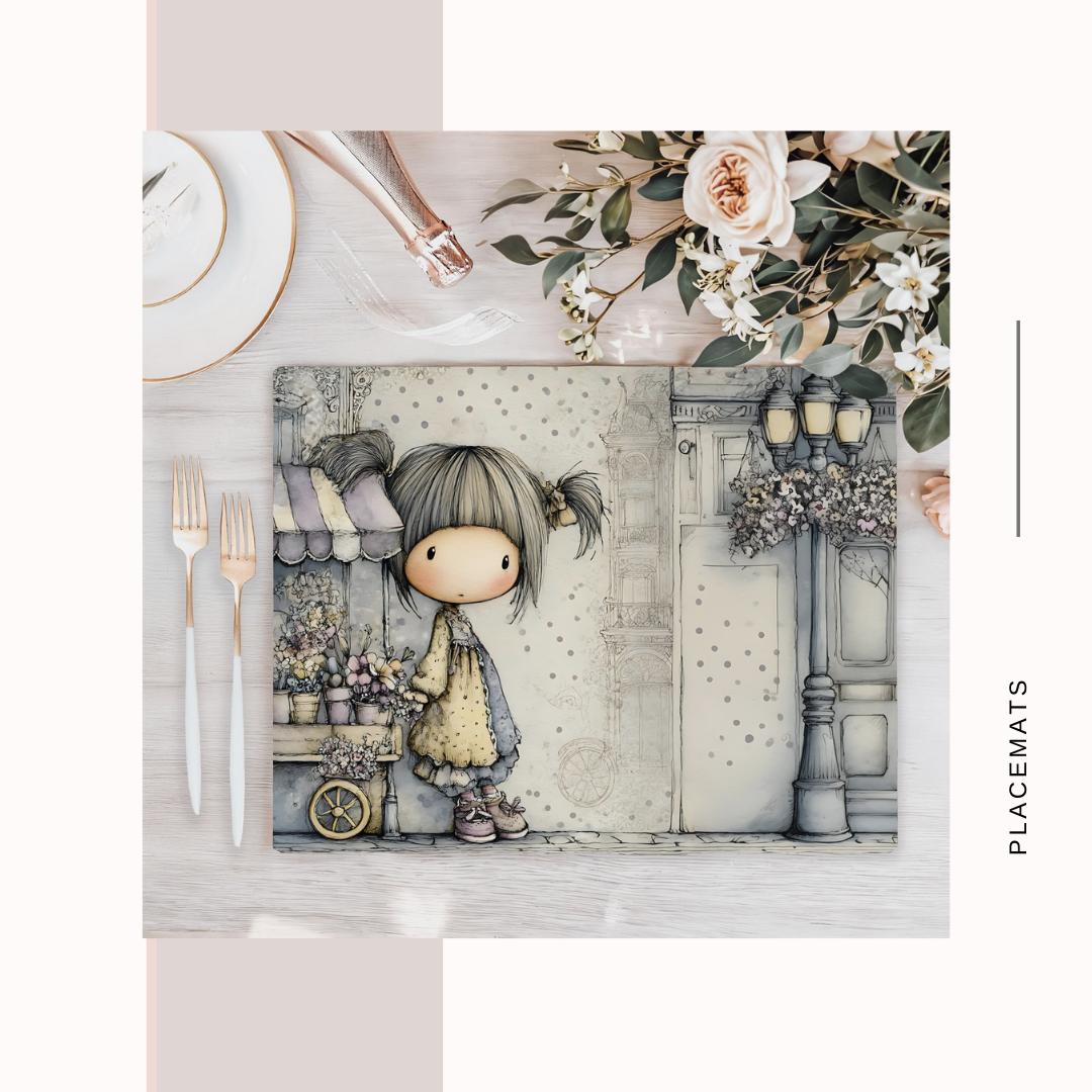 Wooden Placemats – (Set of 6) Paris