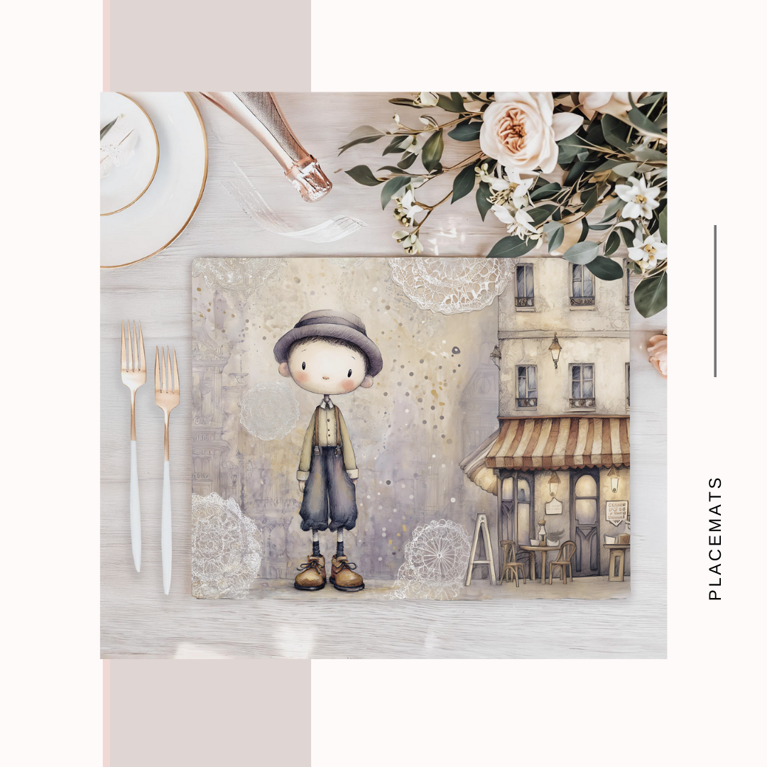 Wooden Placemats – (Set of 6) Paris