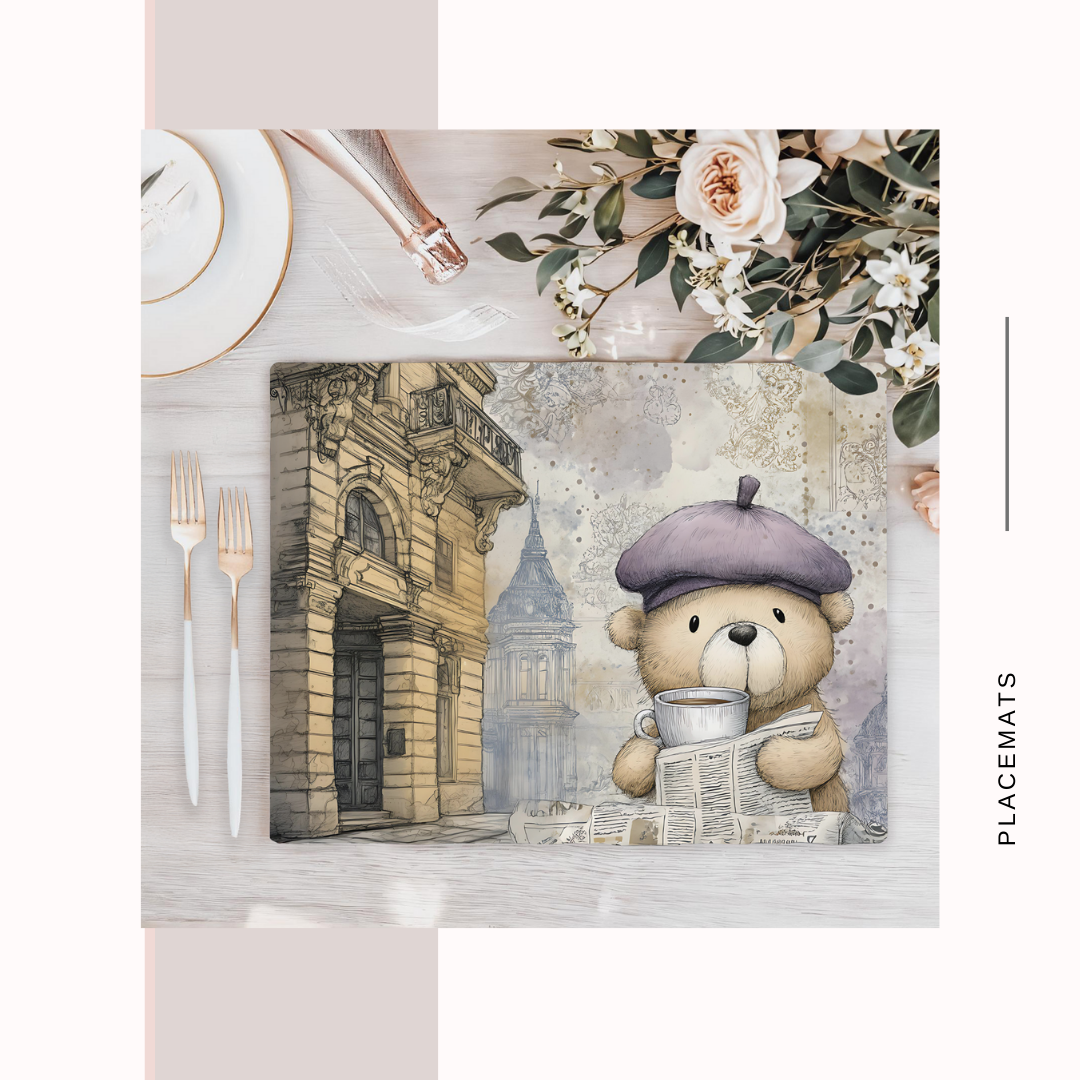 Wooden Placemats – (Set of 6) Paris