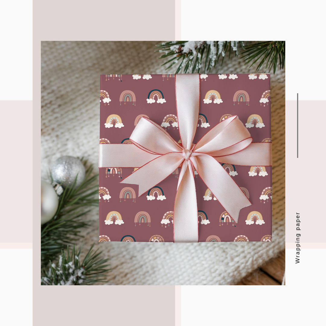 Wrapping Paper Nursery Print