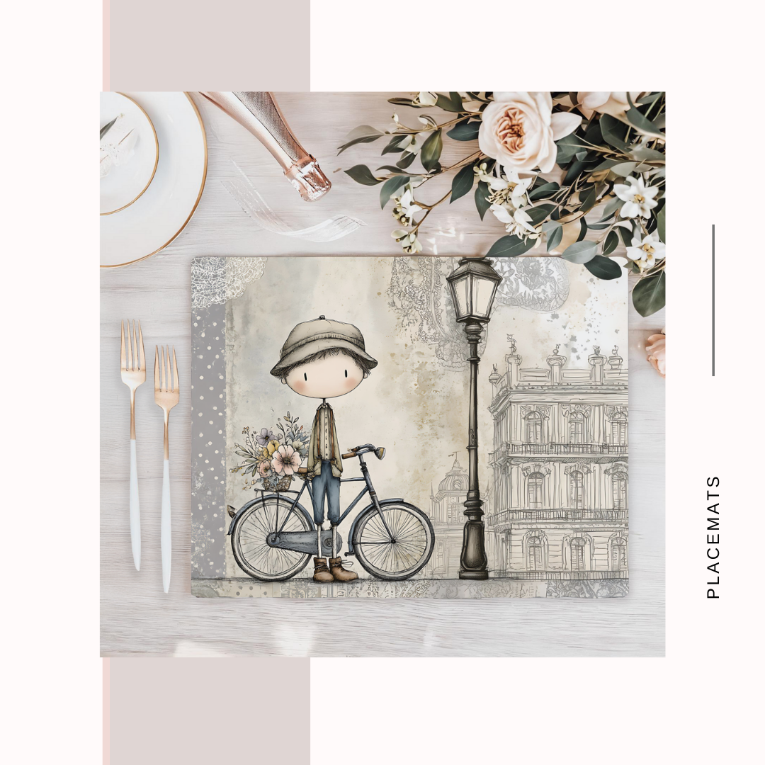 Wooden Placemats – (Set of 6) Paris
