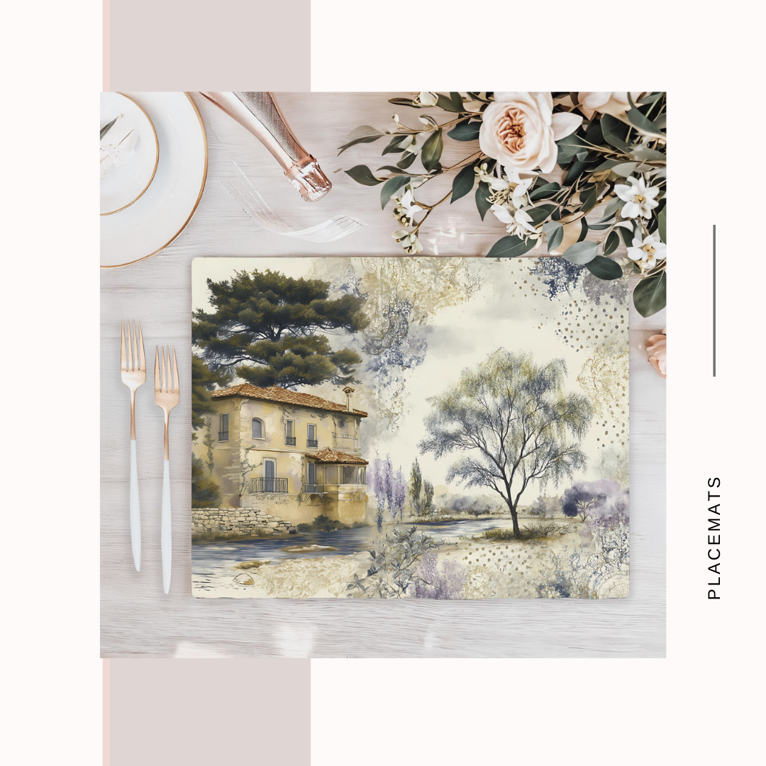 Wooden Placemats – (Set of 6) Paris