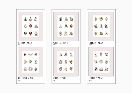 Sticker Sheets Christmas