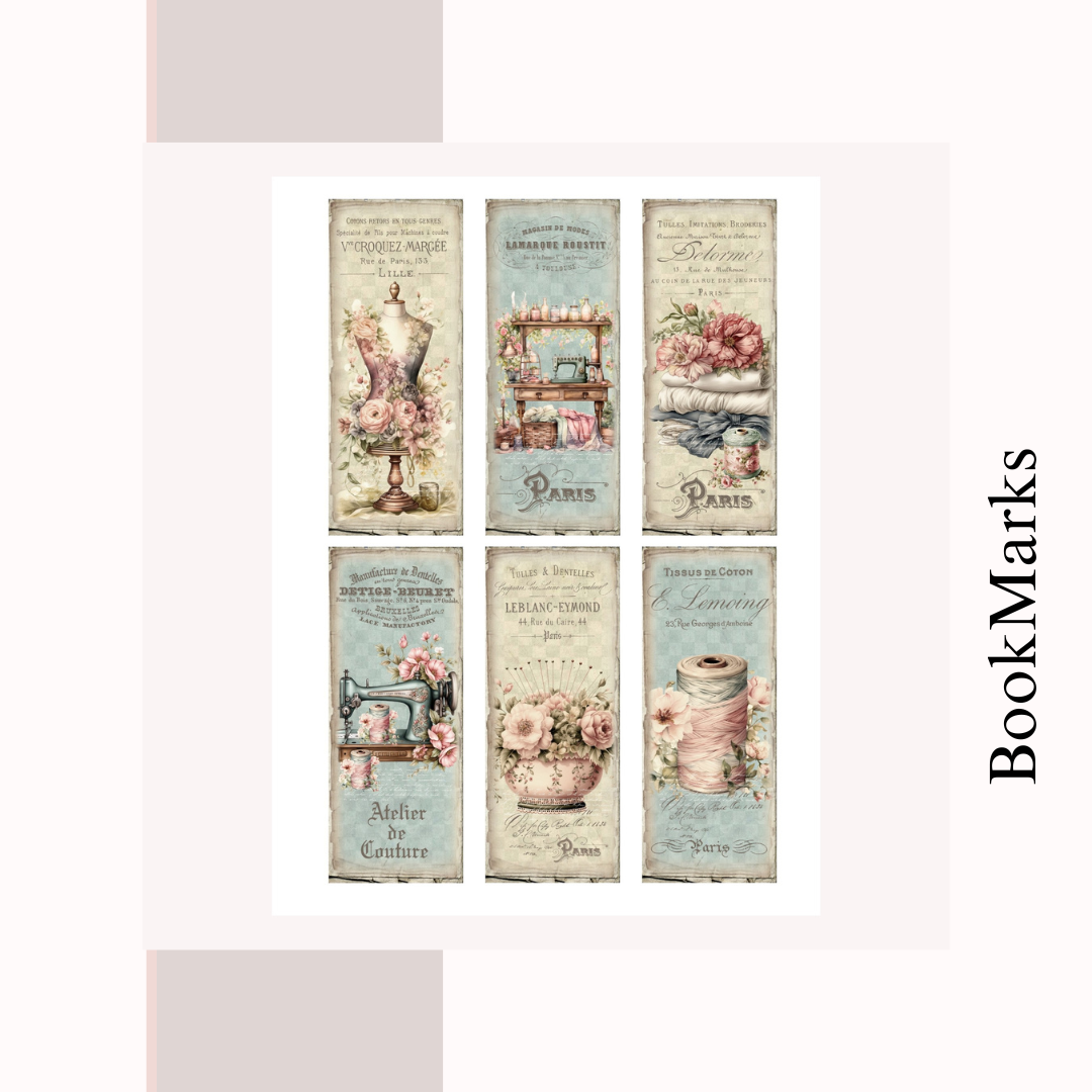 Bookmark Sets Shabby Chic