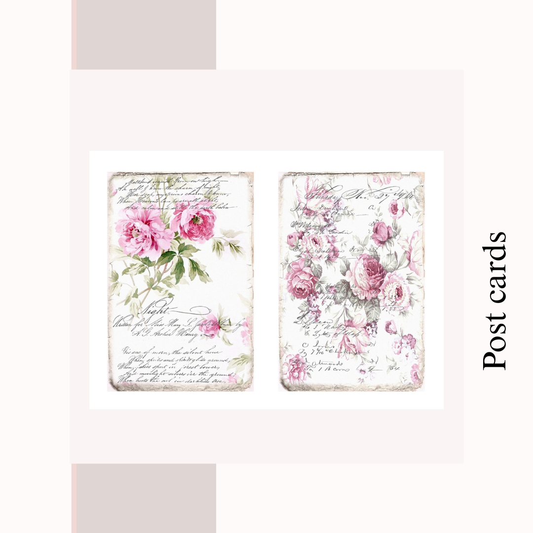 Shabby Chic Postcards