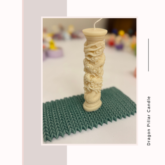 Pillar Dragon Candle
