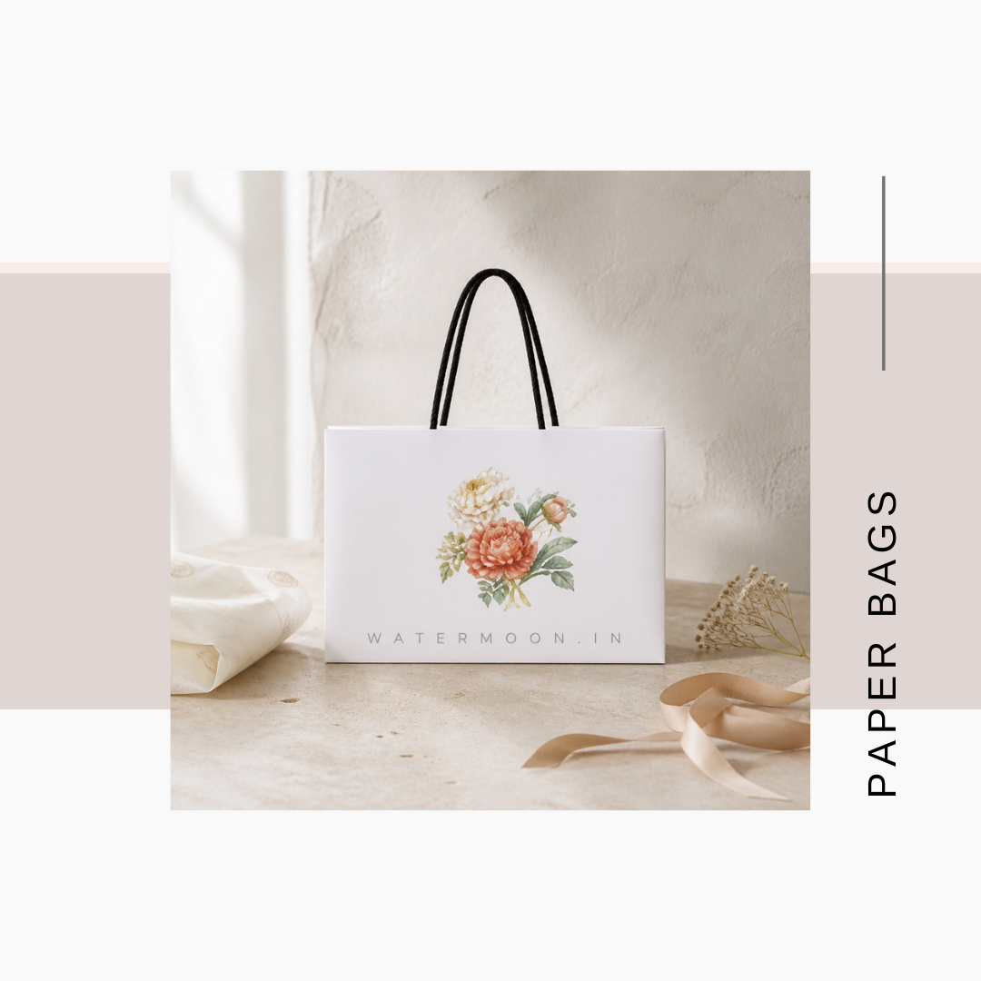 Paper bags Chinoiserie  (Set of 50)