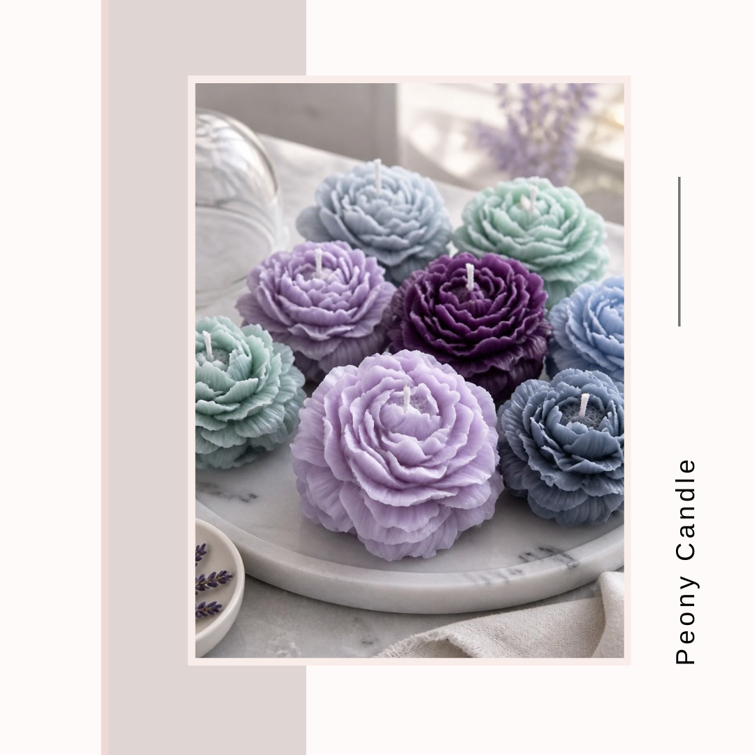 Peony Candles