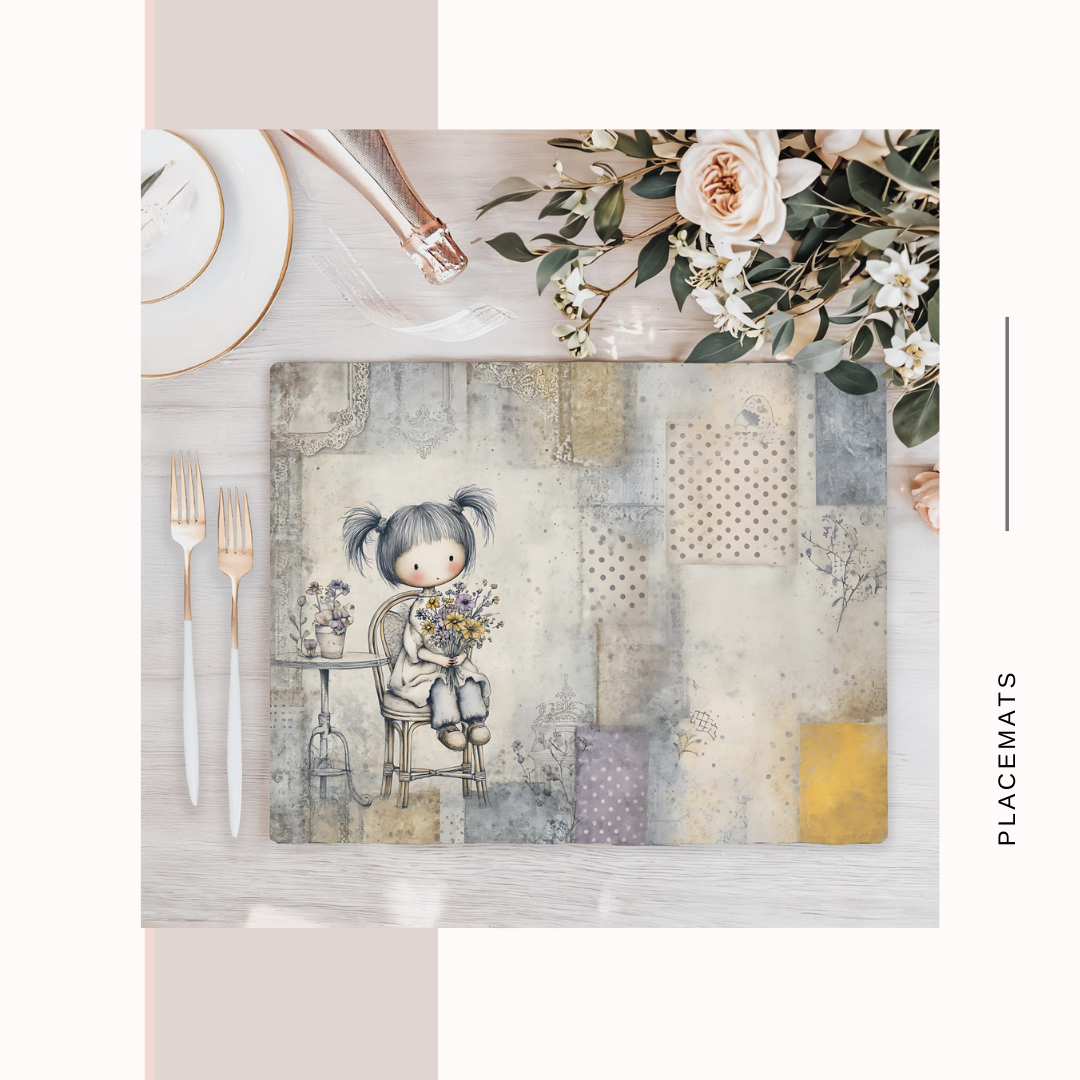 Wooden Placemats – (Set of 6) Paris
