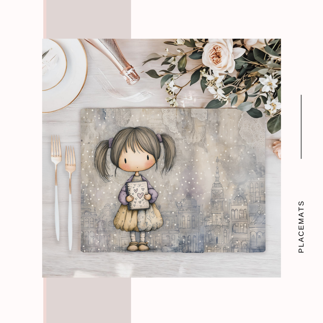 Wooden Placemats – (Set of 6) Paris