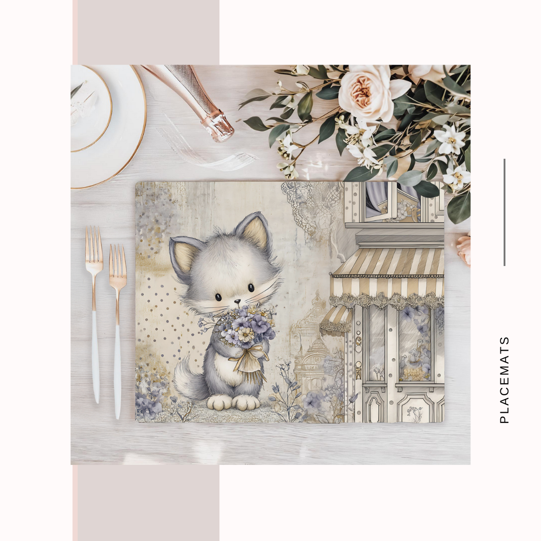 Wooden Placemats – (Set of 6) Paris