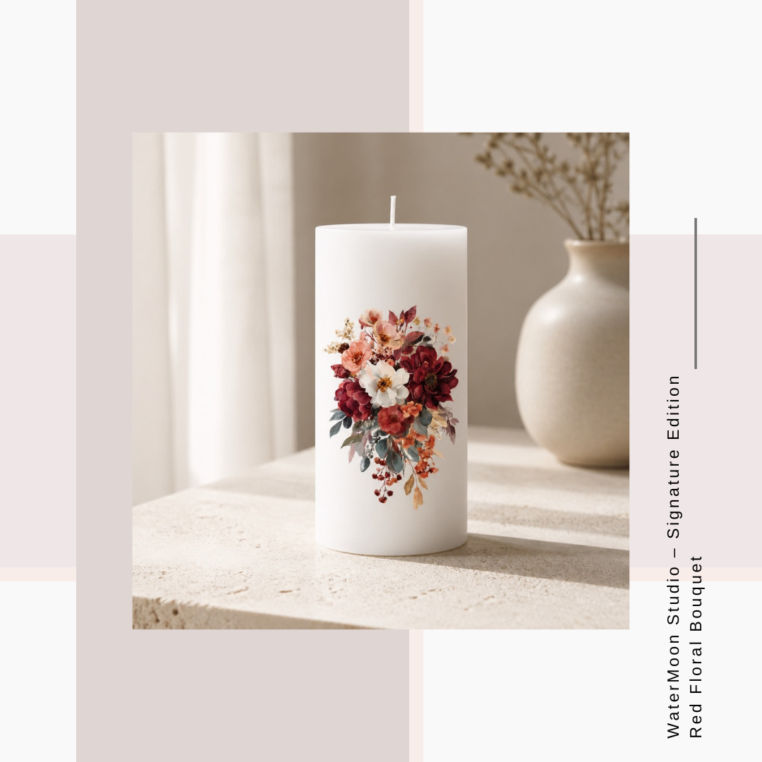 WaterMoon Studio – Signature Edition Coral Floral Bouquet