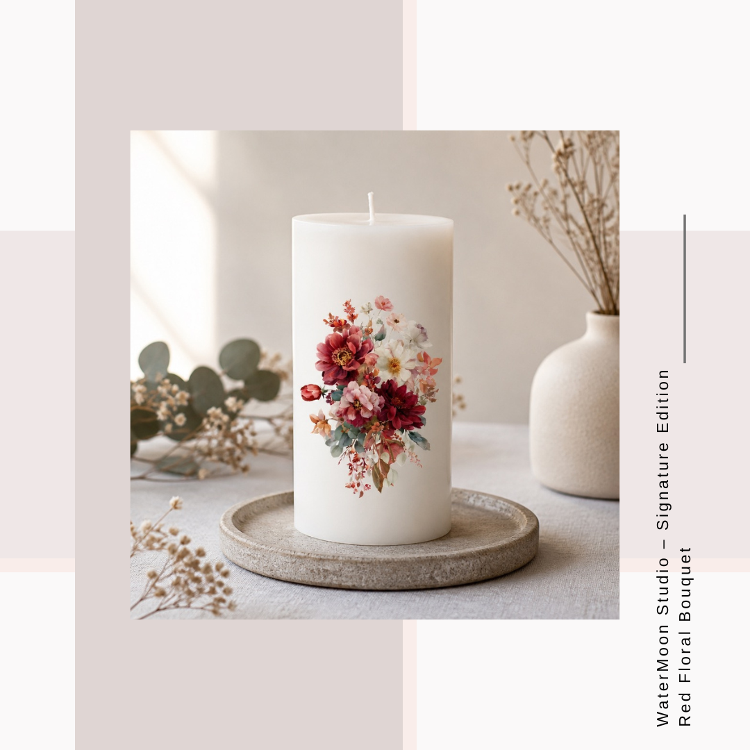 WaterMoon Studio – Signature Edition Coral Floral Bouquet