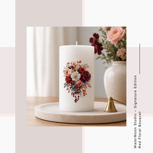WaterMoon Studio – Signature Edition Coral Floral Bouquet