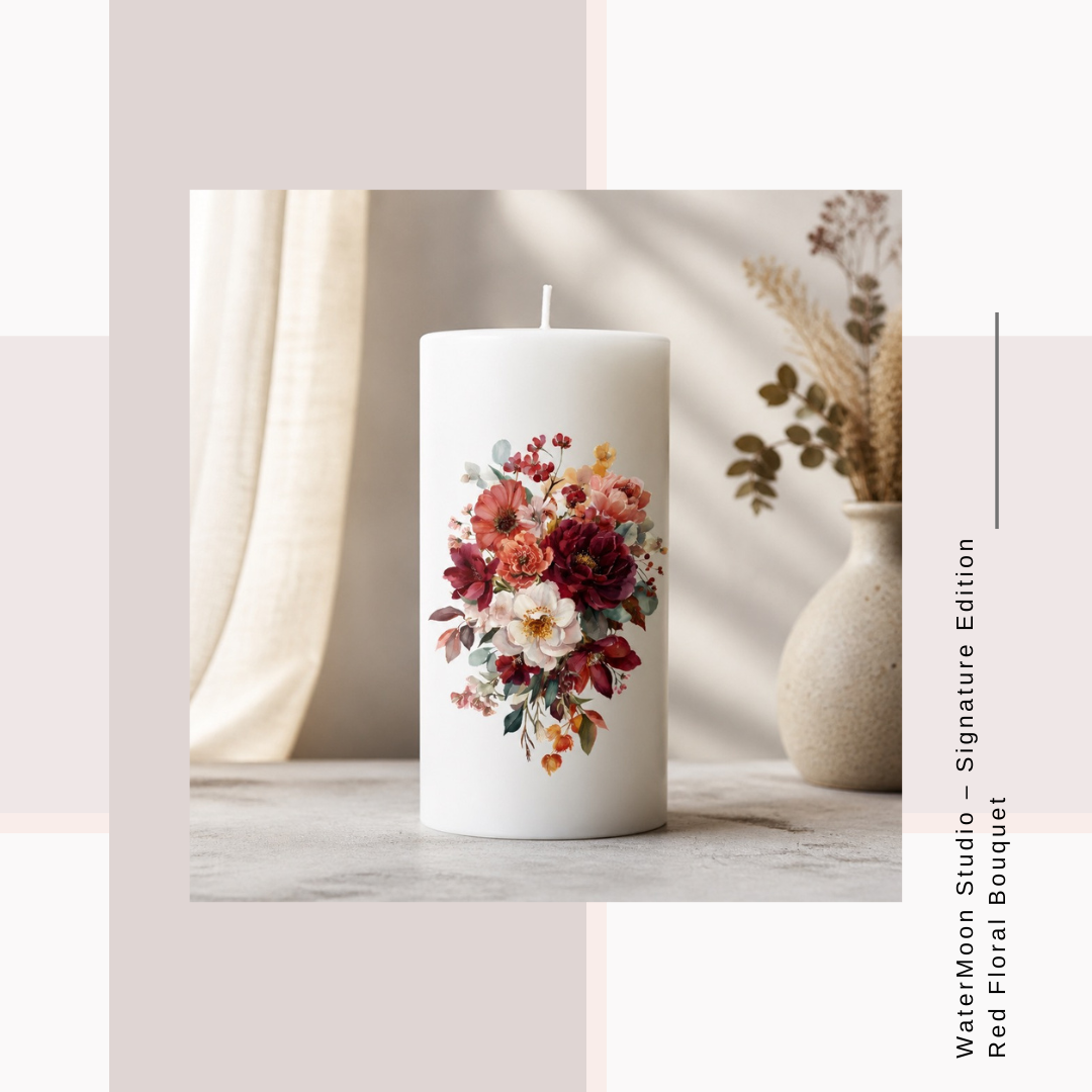 WaterMoon Studio – Signature Edition Coral Floral Bouquet
