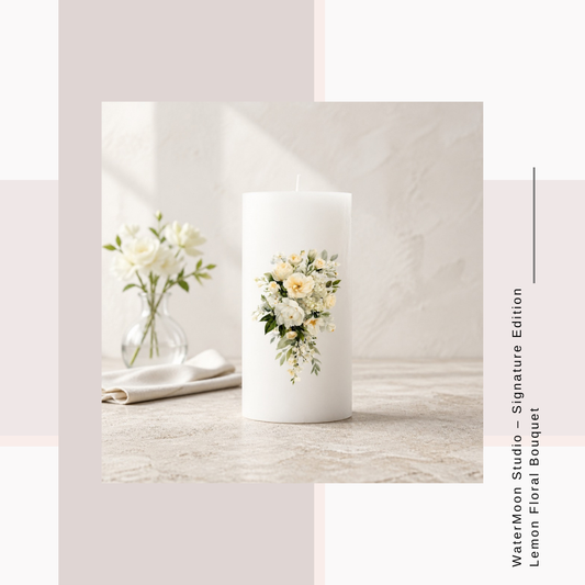 WaterMoon Studio – Signature Edition Lemon Floral Bouquet