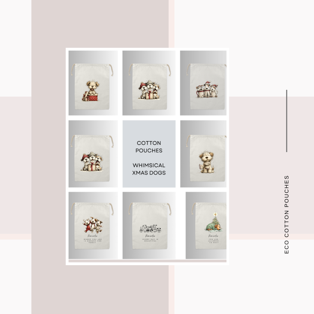 Cotton Cloth Dog Pouches