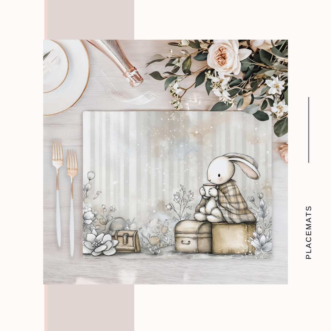 Wooden Placemats – (Set of 6) Winter / Xmas