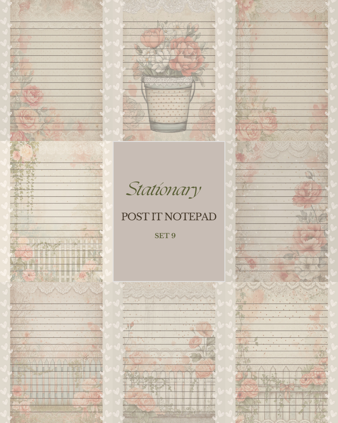 Illustrated Notepads (Set of 6)