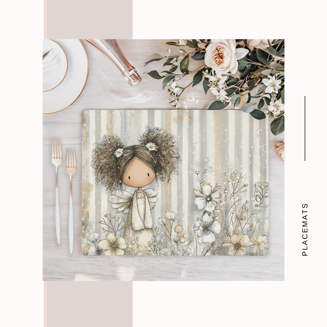 Wooden Placemats – (Set of 6) Winter / Xmas