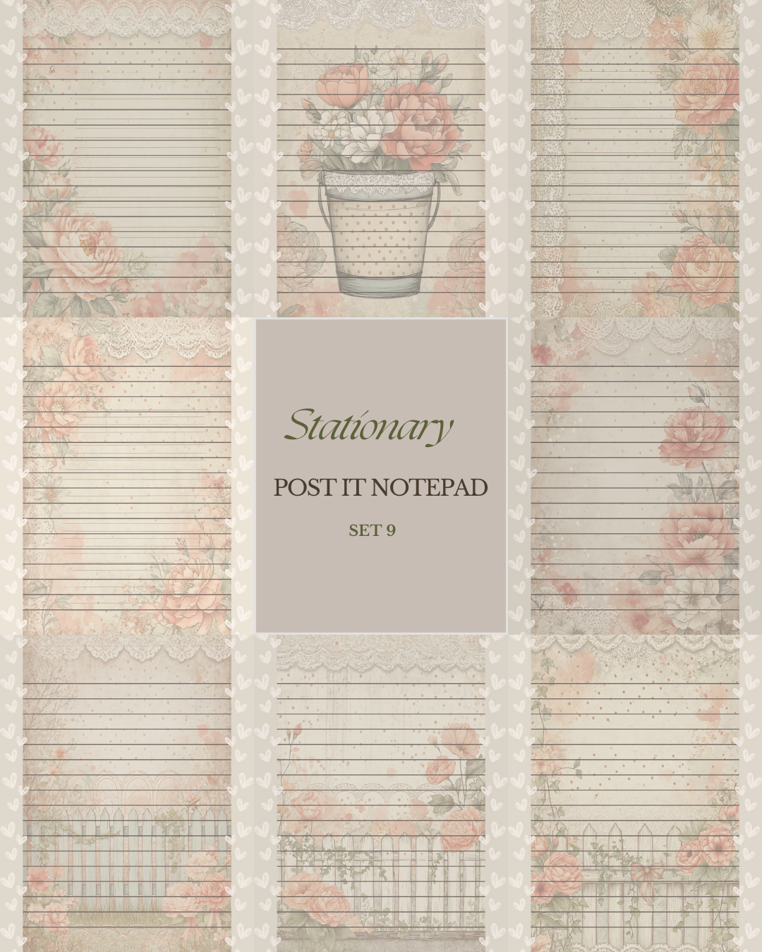 Illustrated Notepads (Set of 6)